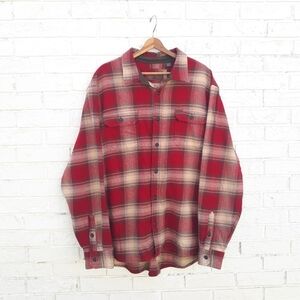 Orvis Big Bear Heavy Flannel Shacket XXL